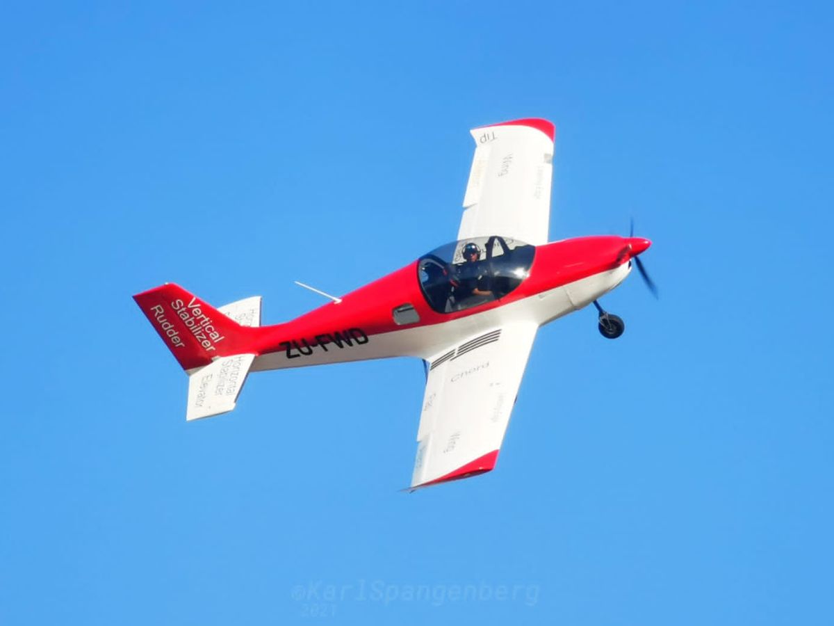JFA Sling ZU-FWD in flight